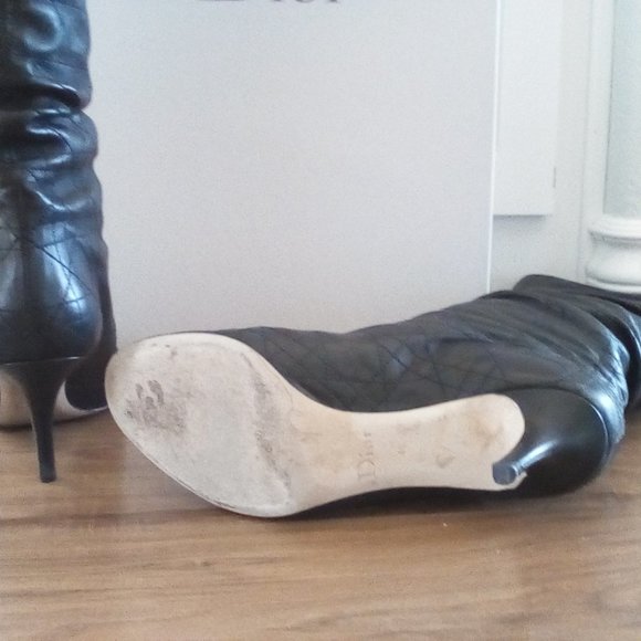 Christian Dior Black Boots - Picture 3 of 4